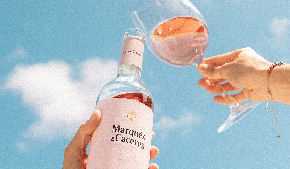 rosadio marques de caceres vino de rioja Excellens Rosé el rosado ideal apra beber en verano