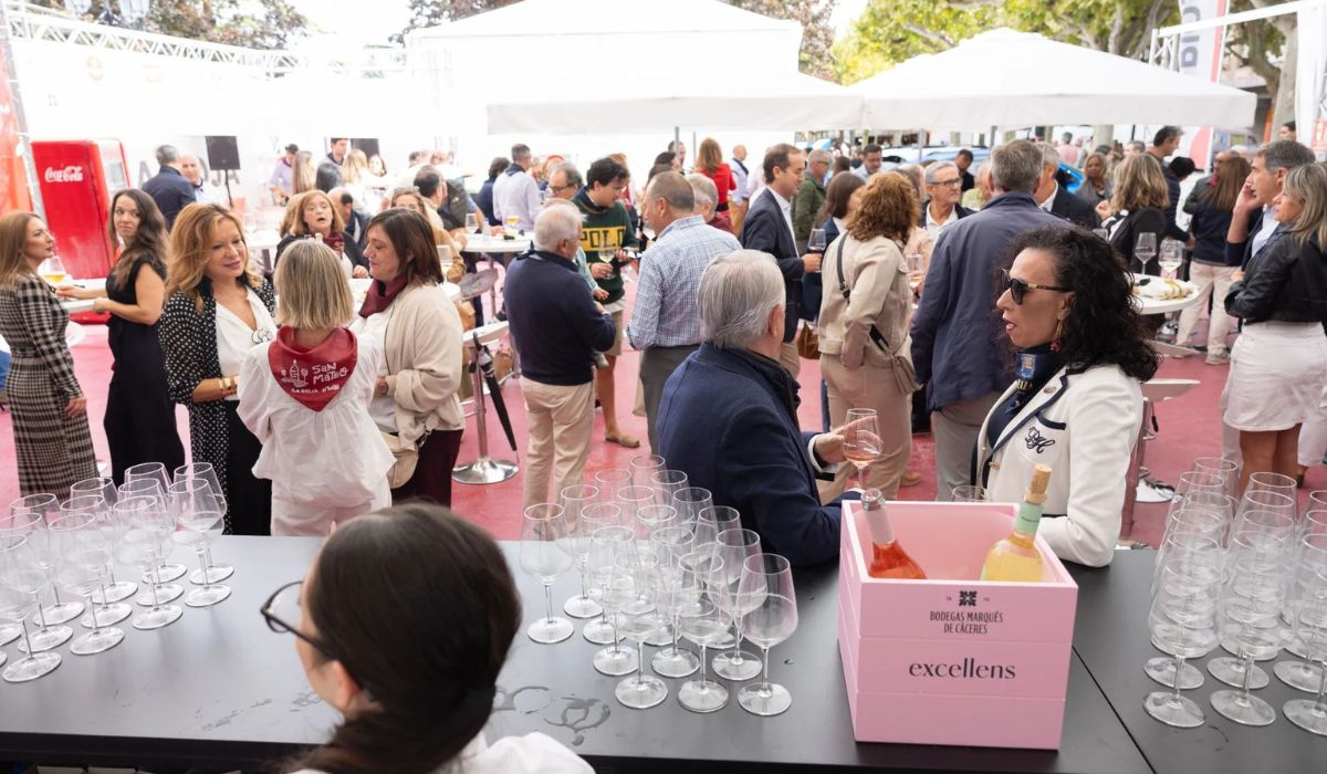 Bodegas Marques de Caceres en la terraza de San mateo 2025 1