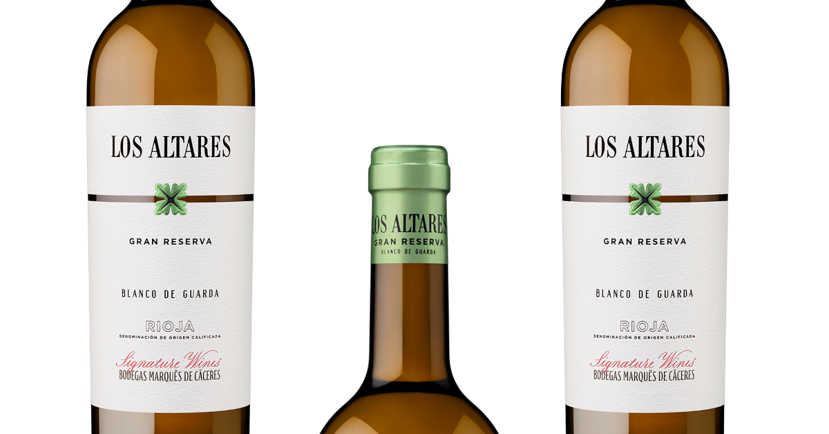 los altares primer gran reserva blanco de bodegas marques de caceres